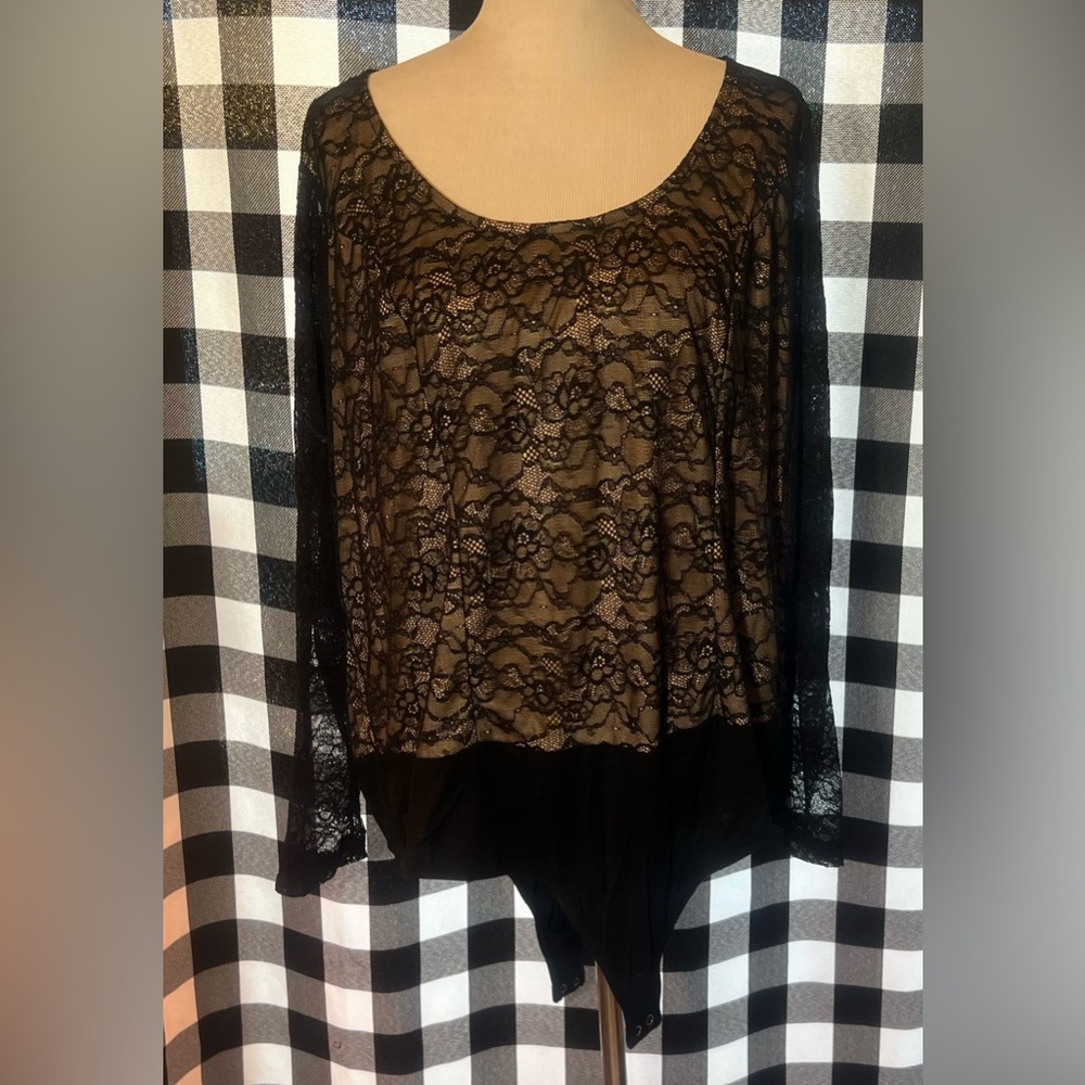 Black Lace Torrid Bodysuit
